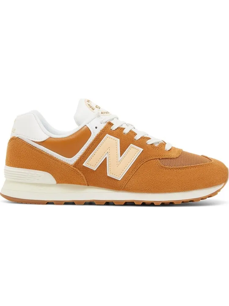 Кроссовки 574 'NB Athletics - Tobacco' — изображение 1 из 4, коричневый