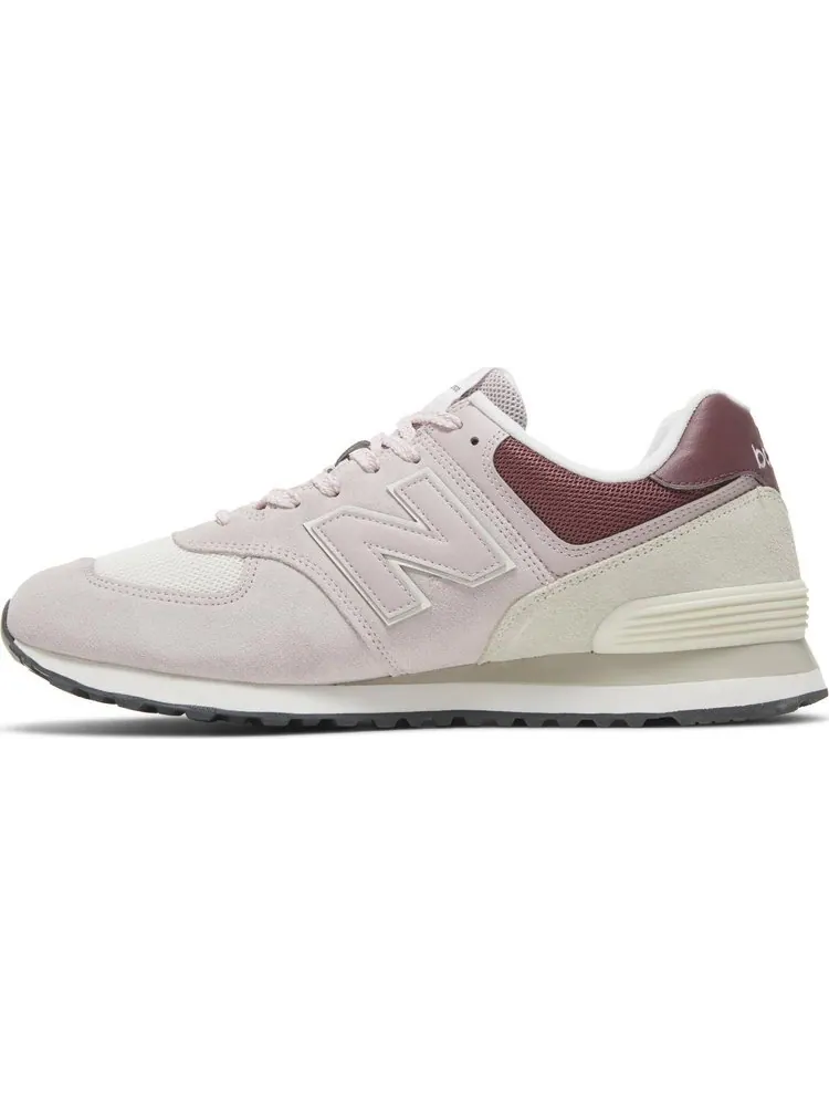 Кроссовки 574 'Pink Burgundy' — изображение 3 из 4, розовый