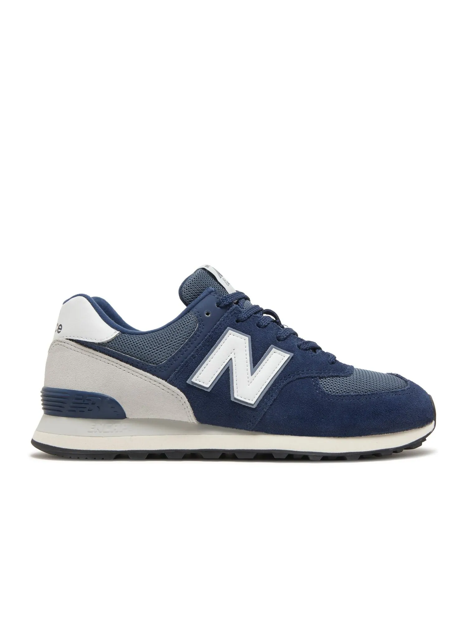 Кроссовки New Balance 574 'Navy White' — изображение 1 из 1, синий
