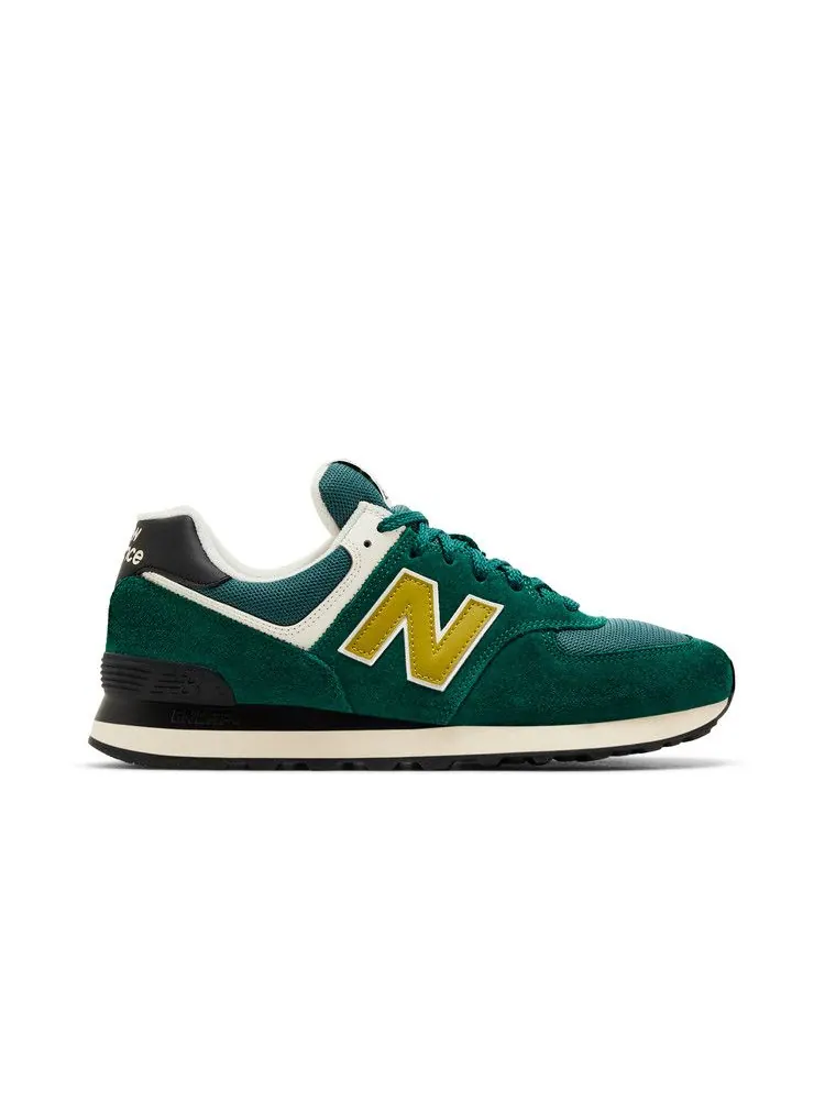 Кроссовки New Balance 574 Marsh Green New Spruce — изображение 2 из 9, зеленый