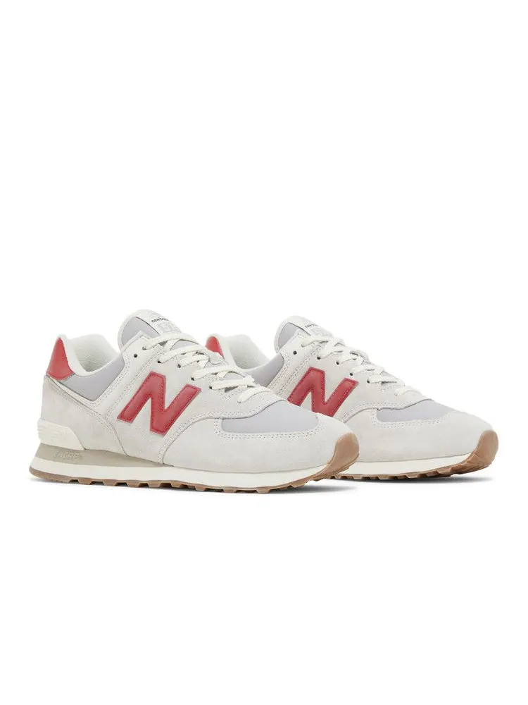 Кроссовки New Balance 574 — изображение 7 из 7, красный