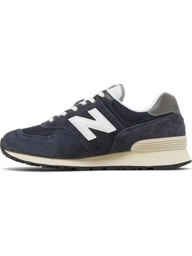 Кроссовки New Balance 574 'Black White' — изображение 3 из 8, черный