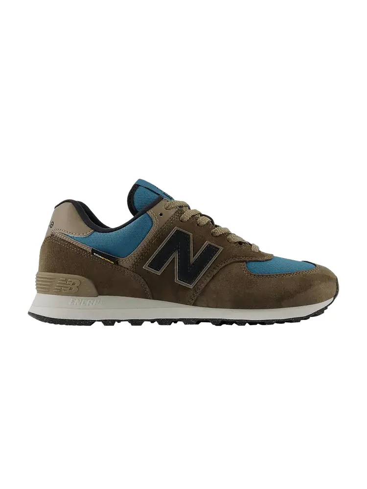 Кроссовки New Balance 574 'Cordura Pack' в цвете 'Dark Mushroom' — изображение 1 из 1, коричневый