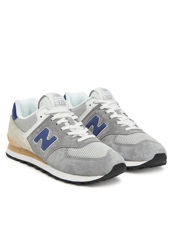 Кроссовки New Balance 574 U574SPB — изображение 2 из 4, серый/фиолетовый