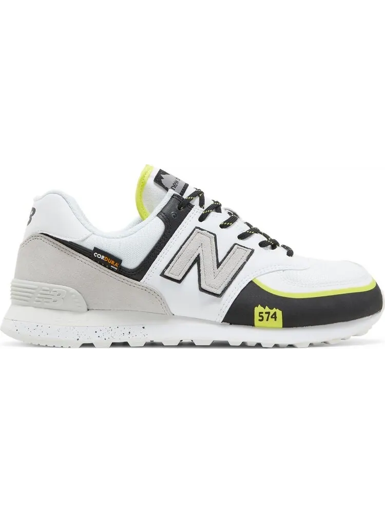 Кроссовки New Balance 574T 'White Volt' — изображение 1 из 8, белый