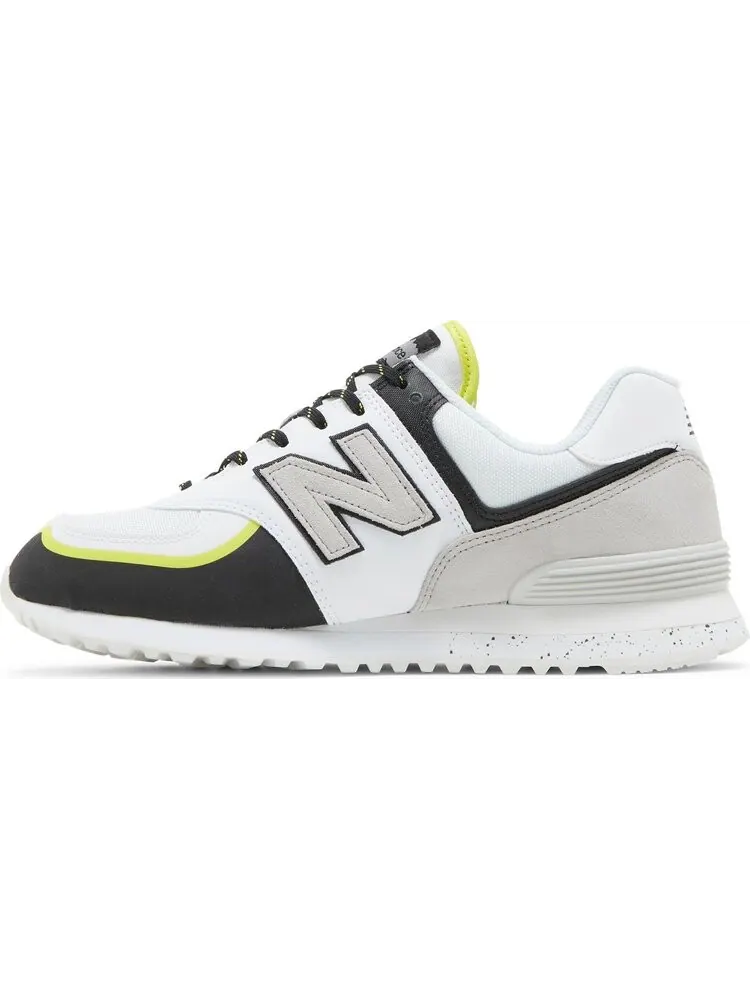 Кроссовки New Balance 574T 'White Volt' — изображение 3 из 8, белый
