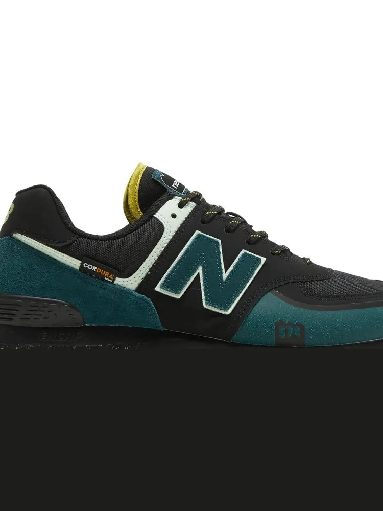 Кроссовки New Balance 574T 'Black Trek' — изображение 2 из 8, зеленый