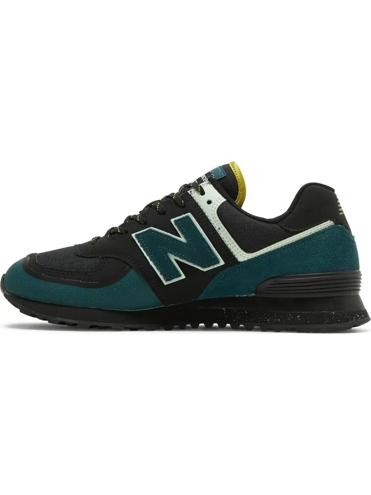 Кроссовки New Balance 574T 'Black Trek' — изображение 3 из 8, зеленый