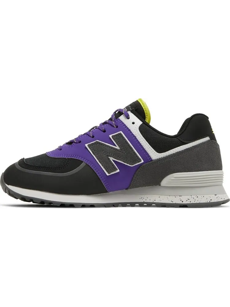 Кроссовки New Balance 574T 'Black Purple' — изображение 3 из 8, фиолетовый