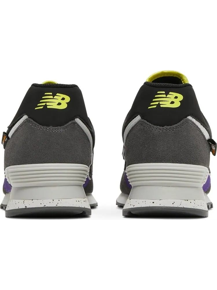Кроссовки New Balance 574T 'Black Purple' — изображение 6 из 8, фиолетовый