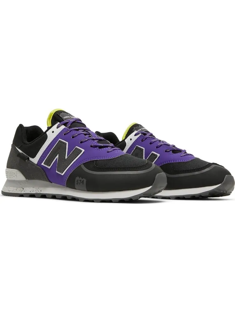 Кроссовки New Balance 574T 'Black Purple' — изображение 8 из 8, фиолетовый