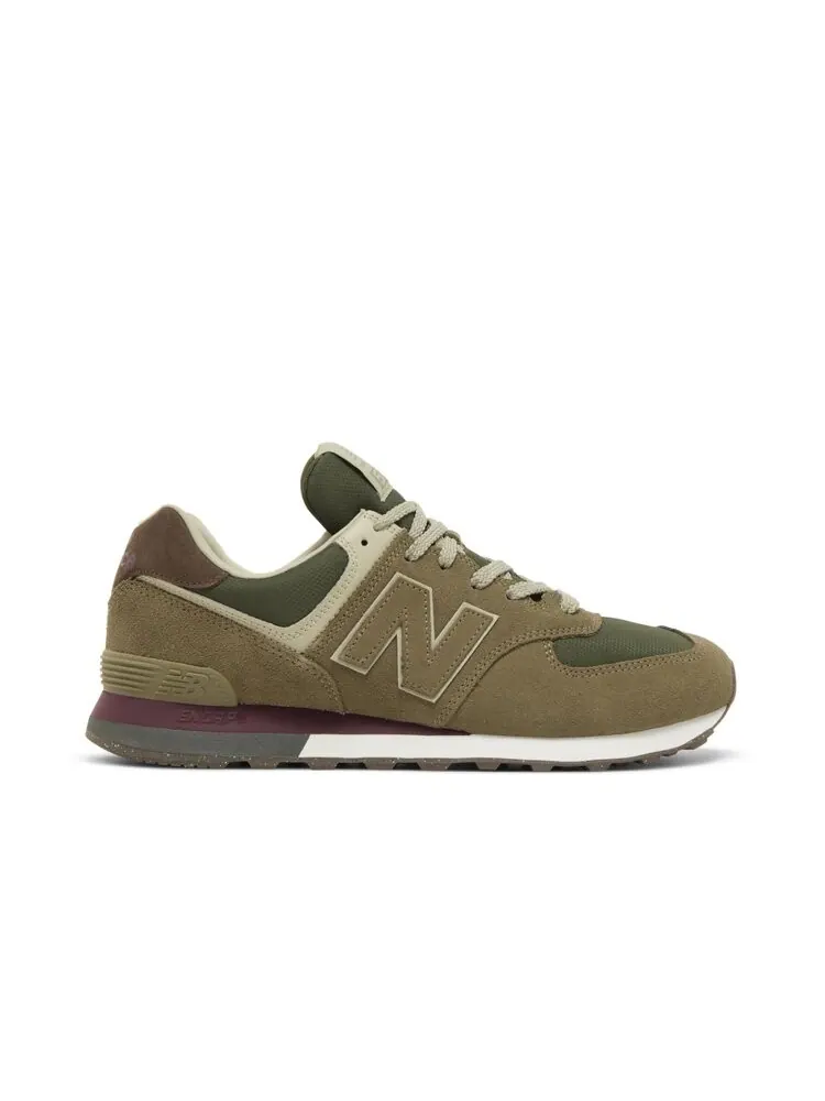 Кроссовки New Balance 574 — изображение 1 из 4, зеленый