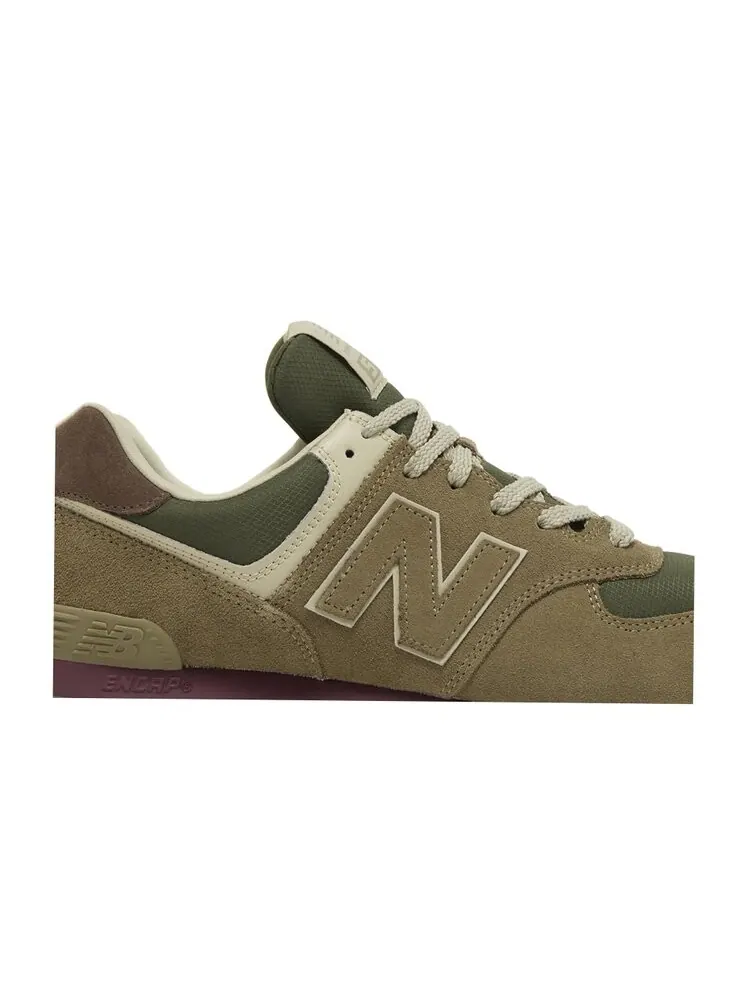 Кроссовки New Balance 574 — изображение 2 из 4, зеленый