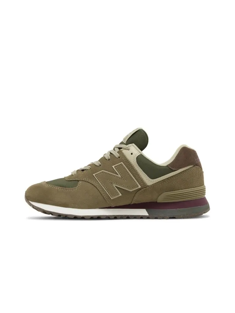 Кроссовки New Balance 574 — изображение 3 из 4, зеленый