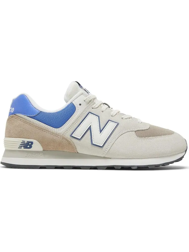 Кроссовки 574 'Off White Blue' — изображение 1 из 4, бежевый