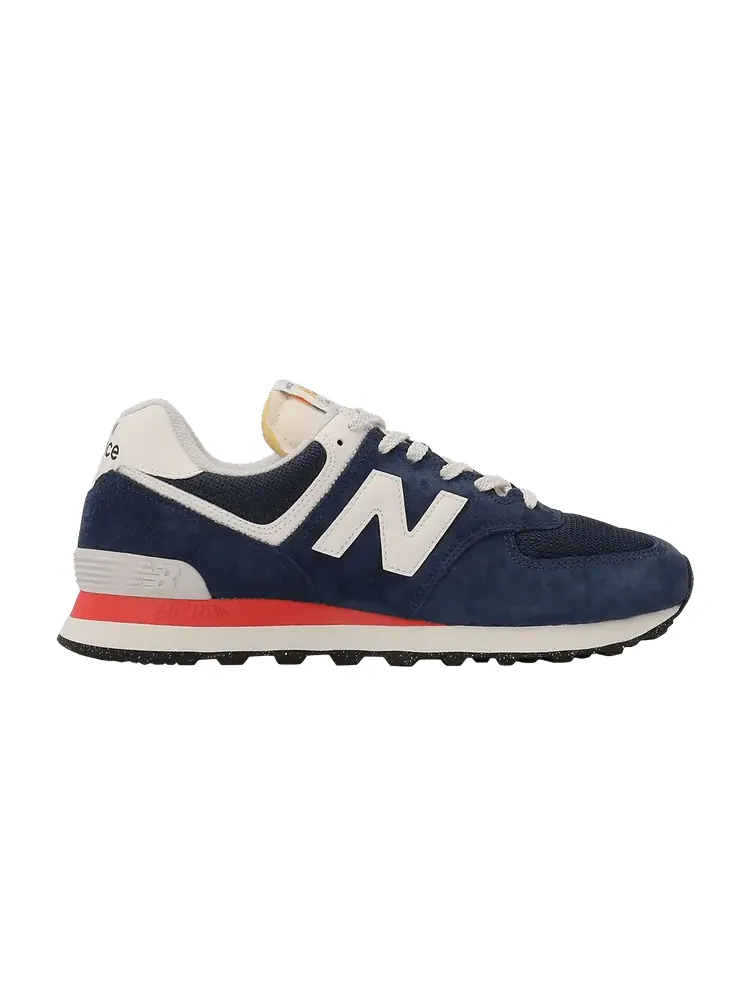 Кроссовки New Balance 574 'Navy Sea Salt Red' — изображение 1 из 1, темно-синий