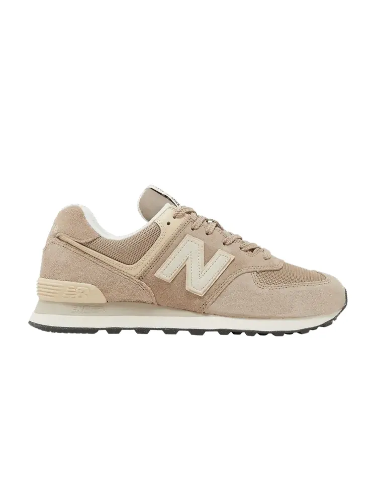 Кроссовки New Balance 574 'Beige' — изображение 1 из 9, бежевый/белый