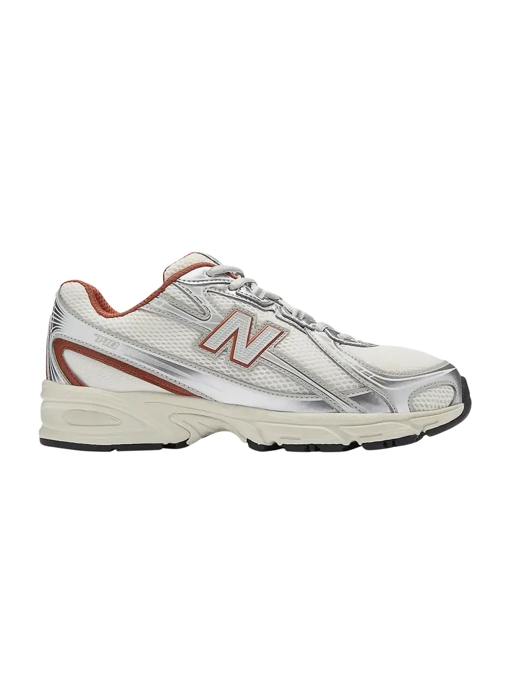 Кроссовки New Balance 740 — изображение 1 из 1, белый/оранжевый