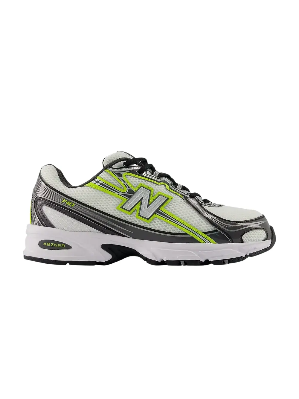 Кроссовки New Balance 740 — изображение 1 из 1, белый/зеленый