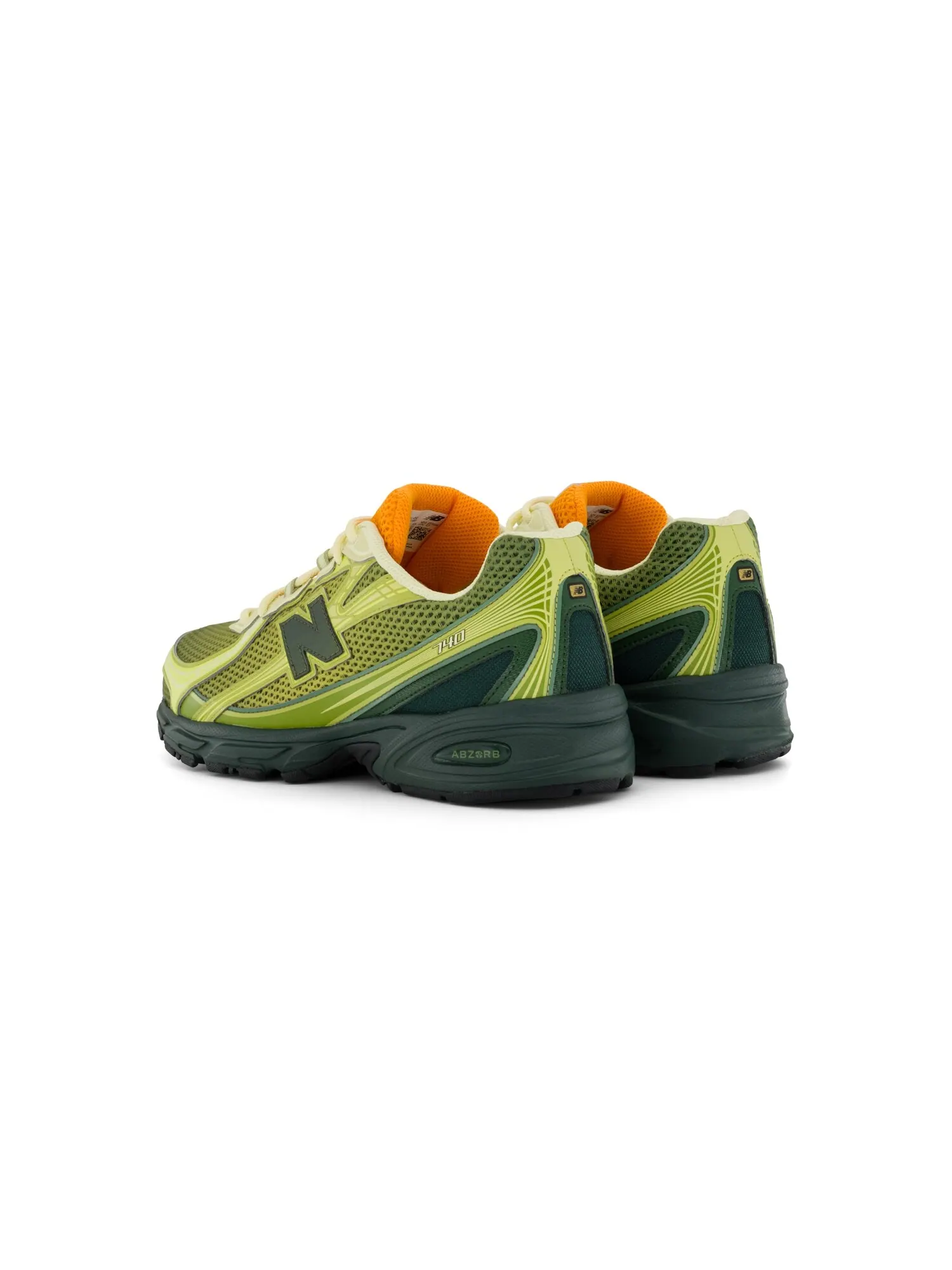 Кроссовки унисекс CNCPTS x New Balance 740 'Brut' — изображение 4 из 16, зеленый