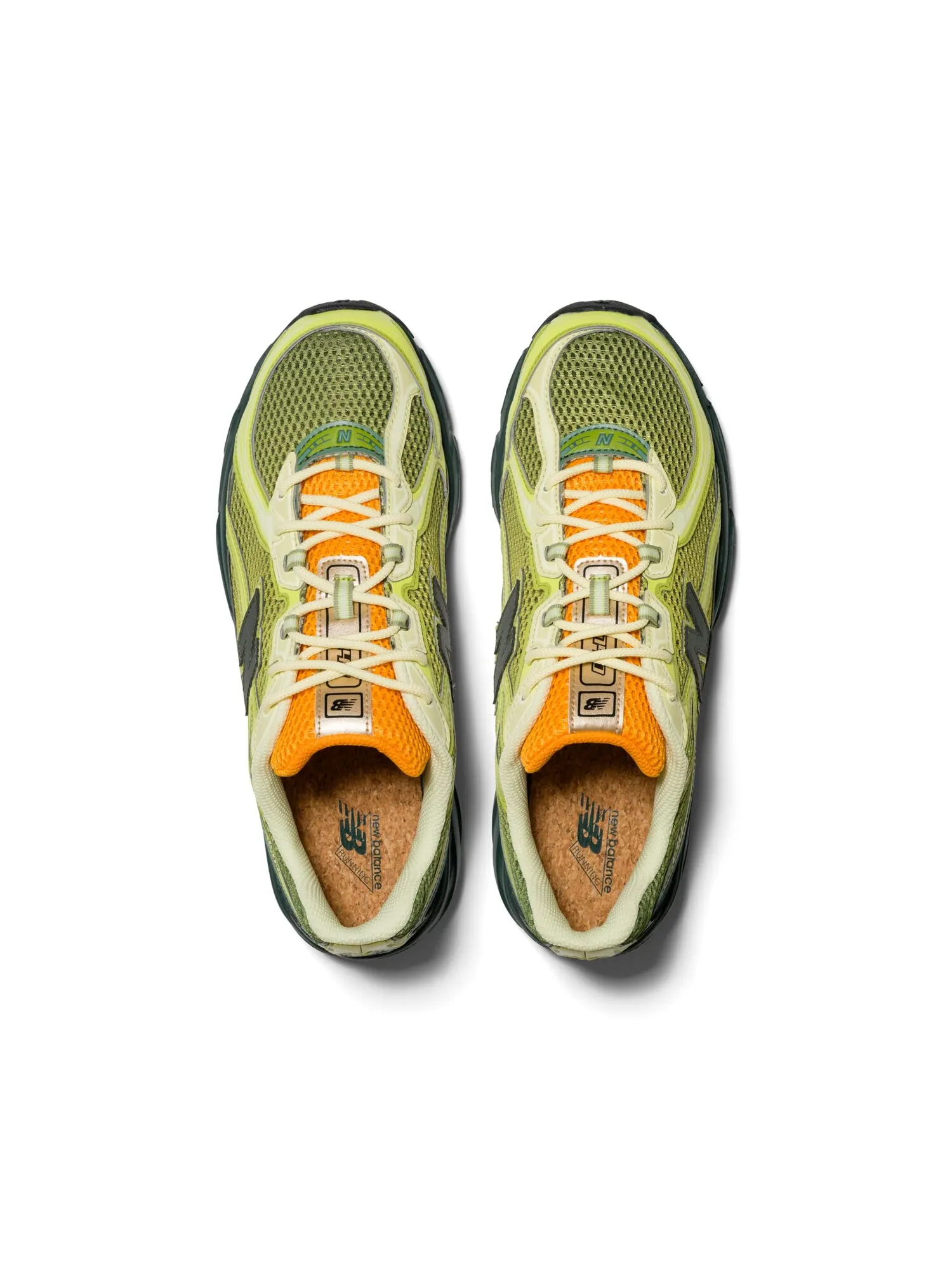 Кроссовки унисекс CNCPTS x New Balance 740 'Brut' — изображение 5 из 16, зеленый