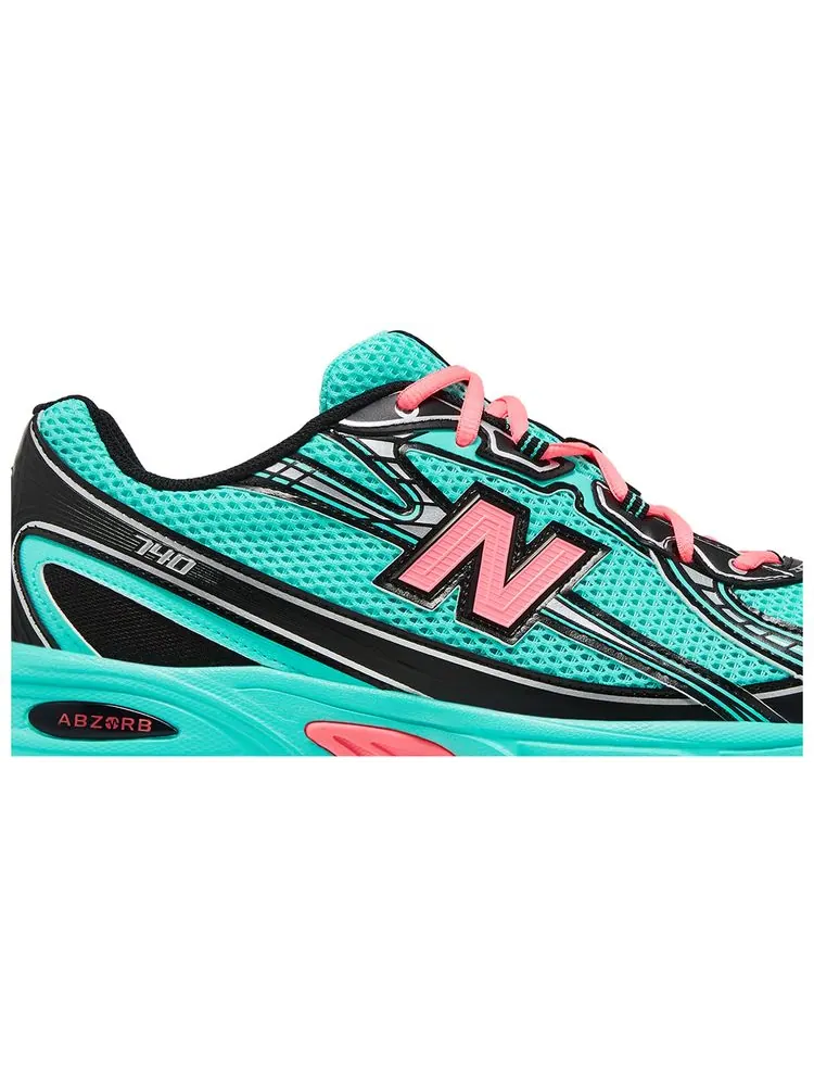 Кроссовки New Balance 740v2 'Cyber Jade' — изображение 2 из 9, бирюзовый