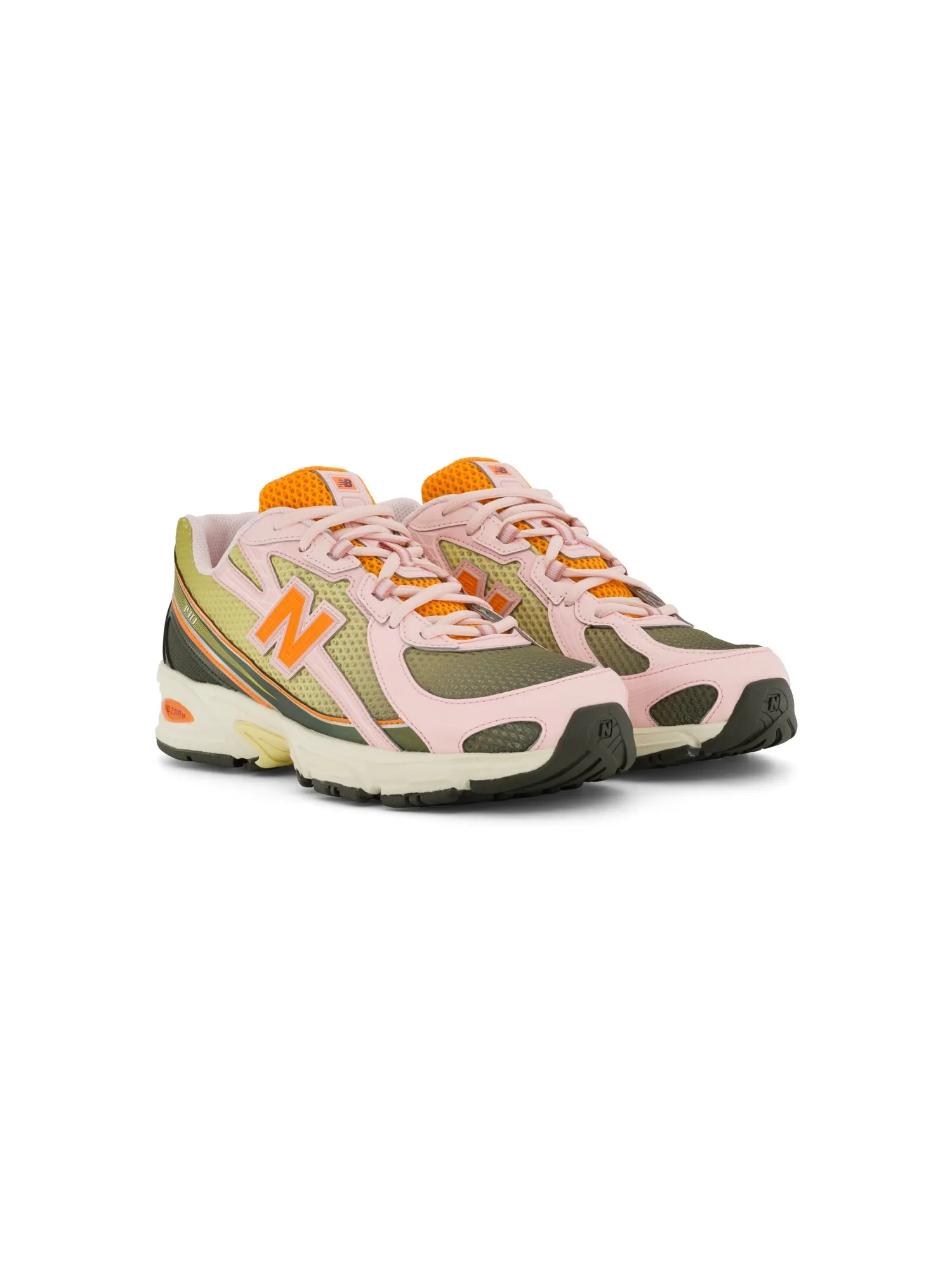 Кроссовки унисекс CNCPTS x New Balance 740 'Saignée' — изображение 2 из 17, розовый/зеленый