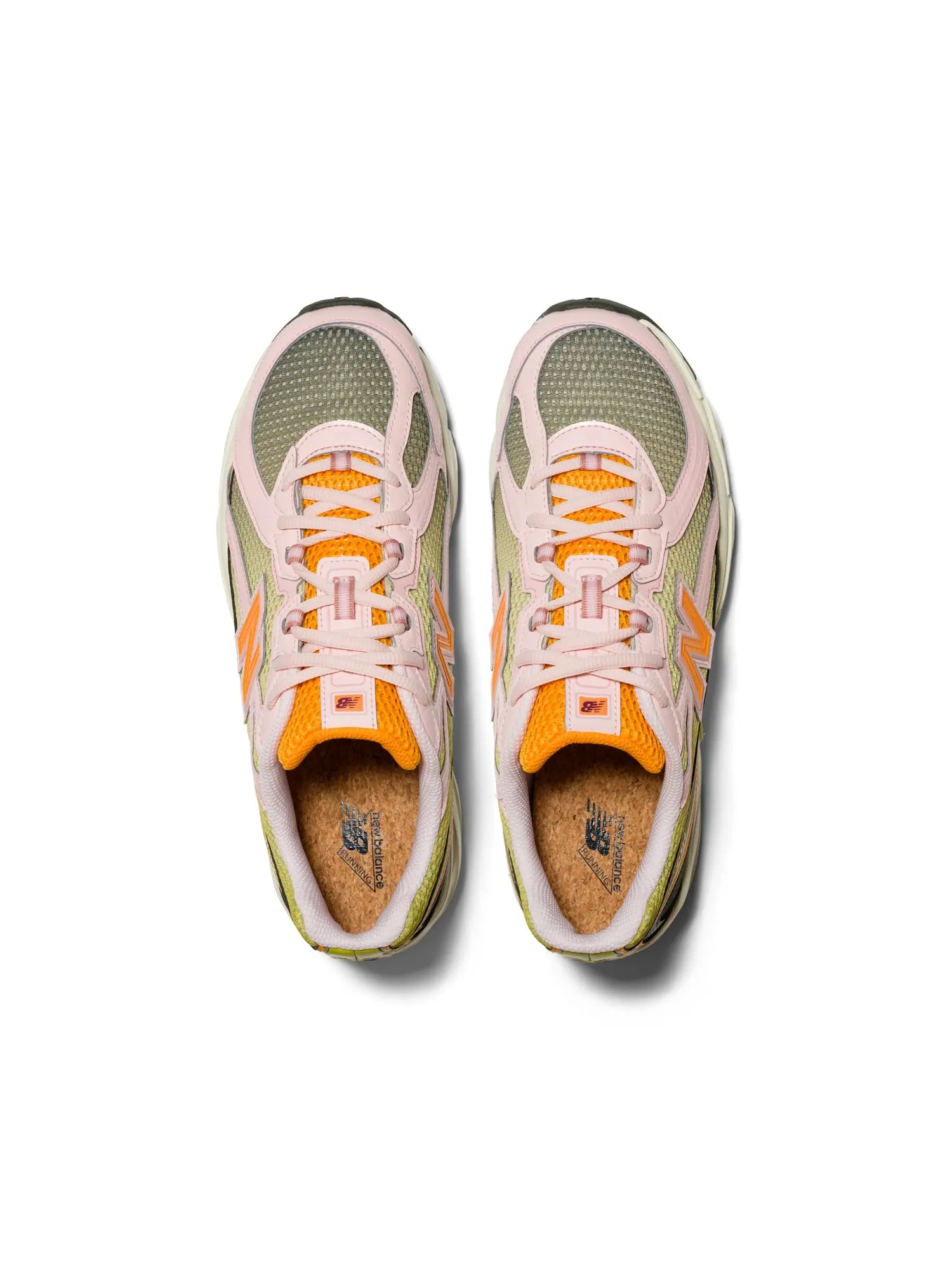Кроссовки унисекс CNCPTS x New Balance 740 'Saignée' — изображение 4 из 17, розовый/зеленый