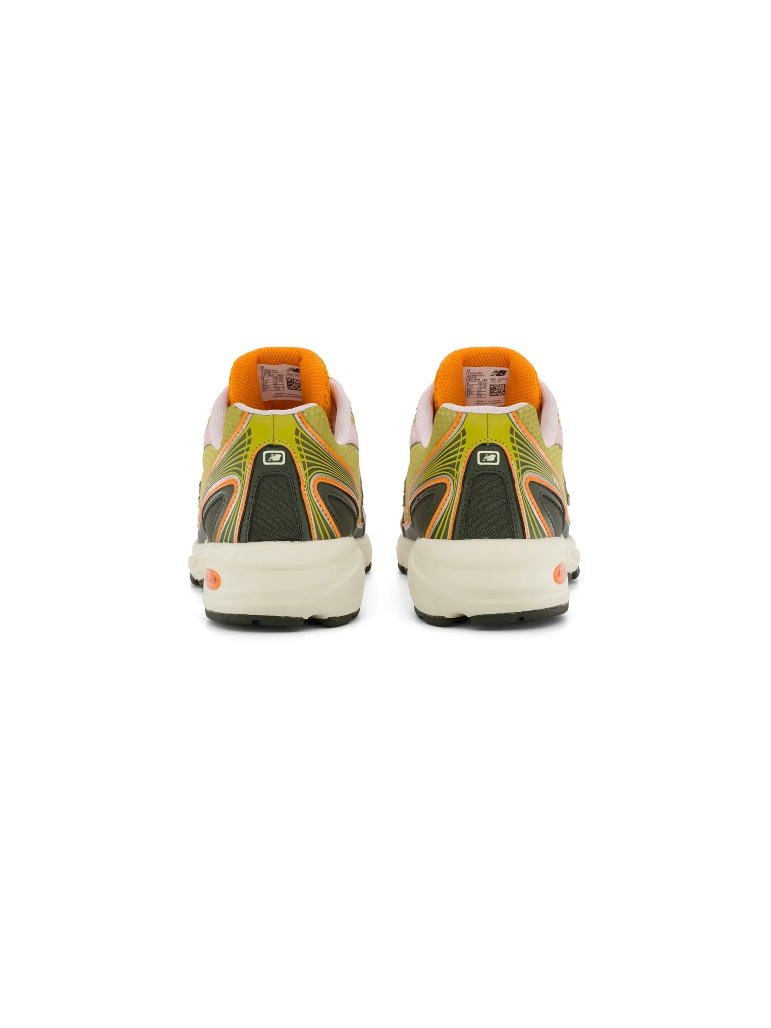 Кроссовки унисекс CNCPTS x New Balance 740 'Saignée' — изображение 6 из 17, розовый/зеленый