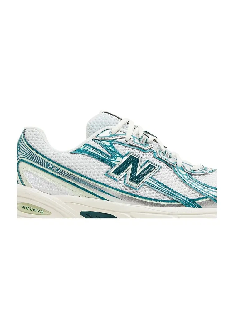 Кроссовки New Balance 740v2 White Marsh Green — изображение 2 из 6, белый зеленый