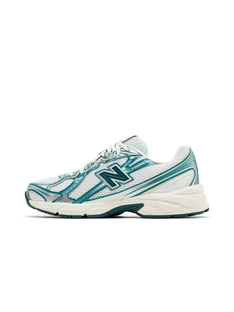 Кроссовки New Balance 740v2 White Marsh Green — изображение 3 из 6, белый зеленый