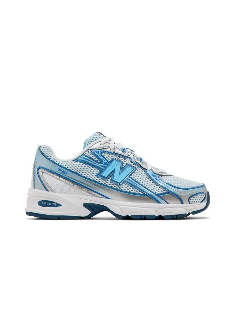Кроссовки 740 'Blue Agate White' — изображение 1 из 8, синий белый
