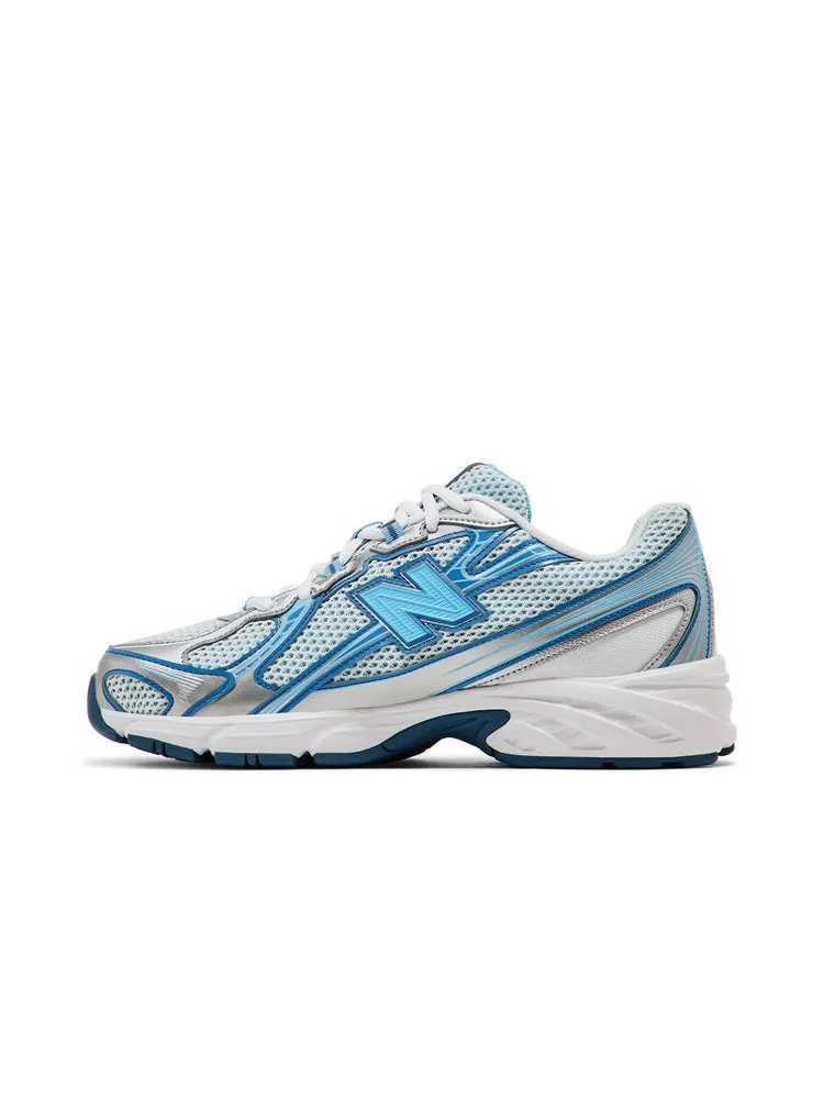 Кроссовки 740 'Blue Agate White' — изображение 3 из 8, синий белый