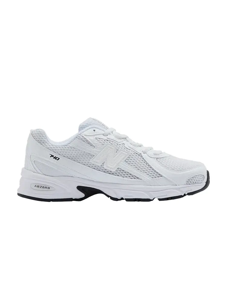 Кроссовки New Balance 740 'White Black' — изображение 1 из 1, белый/черный