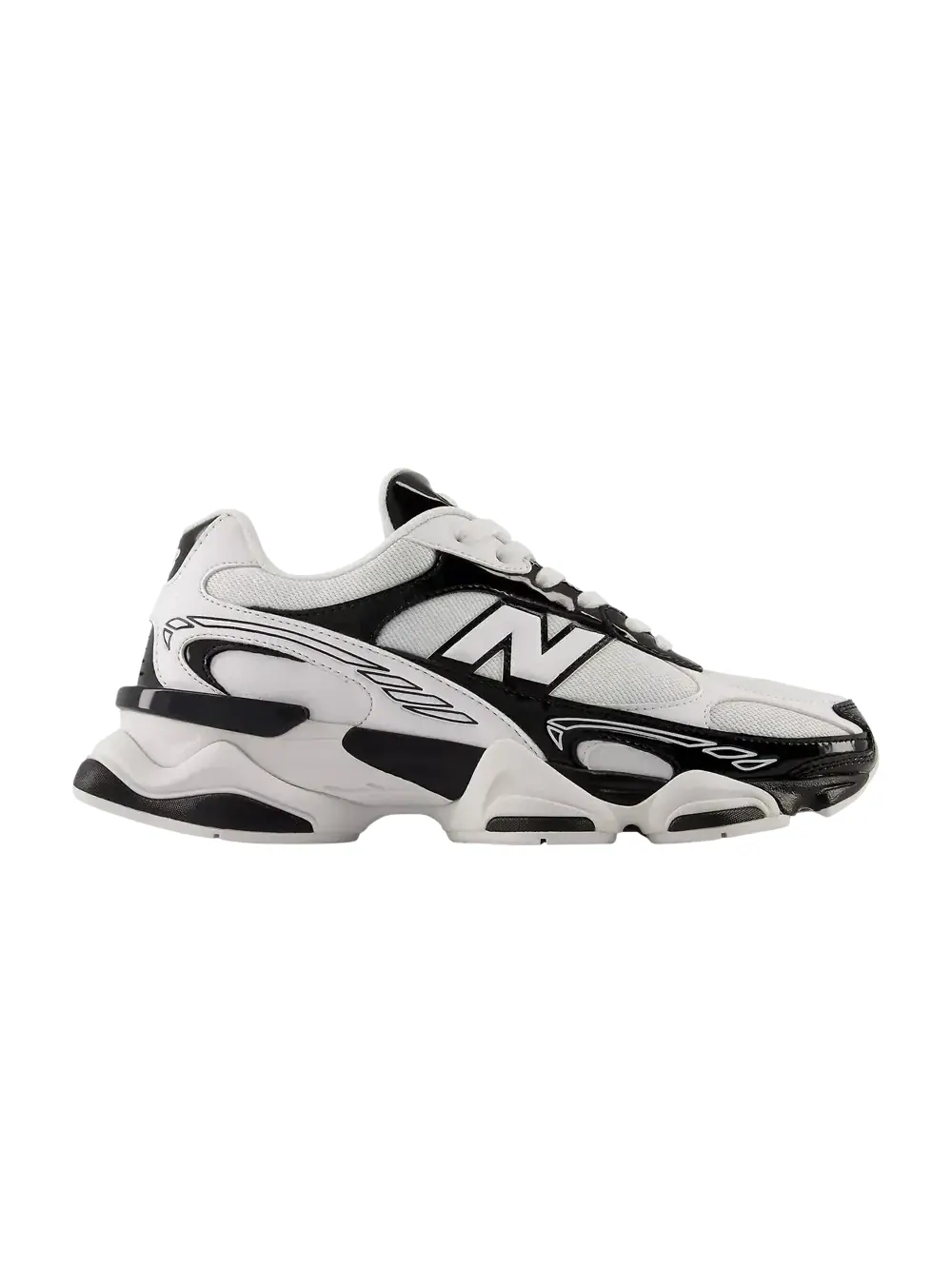 Кроссовки New Balance 9060R — изображение 1 из 1, черный/белый