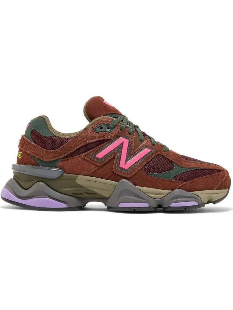 Кроссовки New Balance 9060 'Burgundy Pink' — изображение 1 из 8, красный