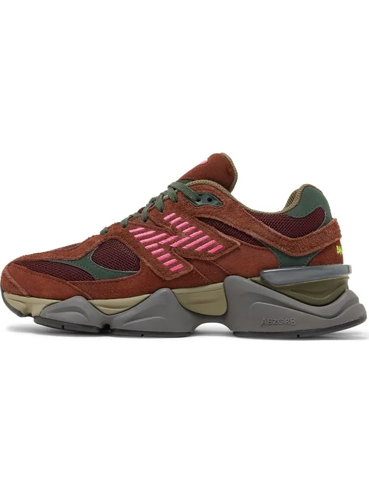Кроссовки New Balance 9060 'Burgundy Pink' — изображение 3 из 8, красный