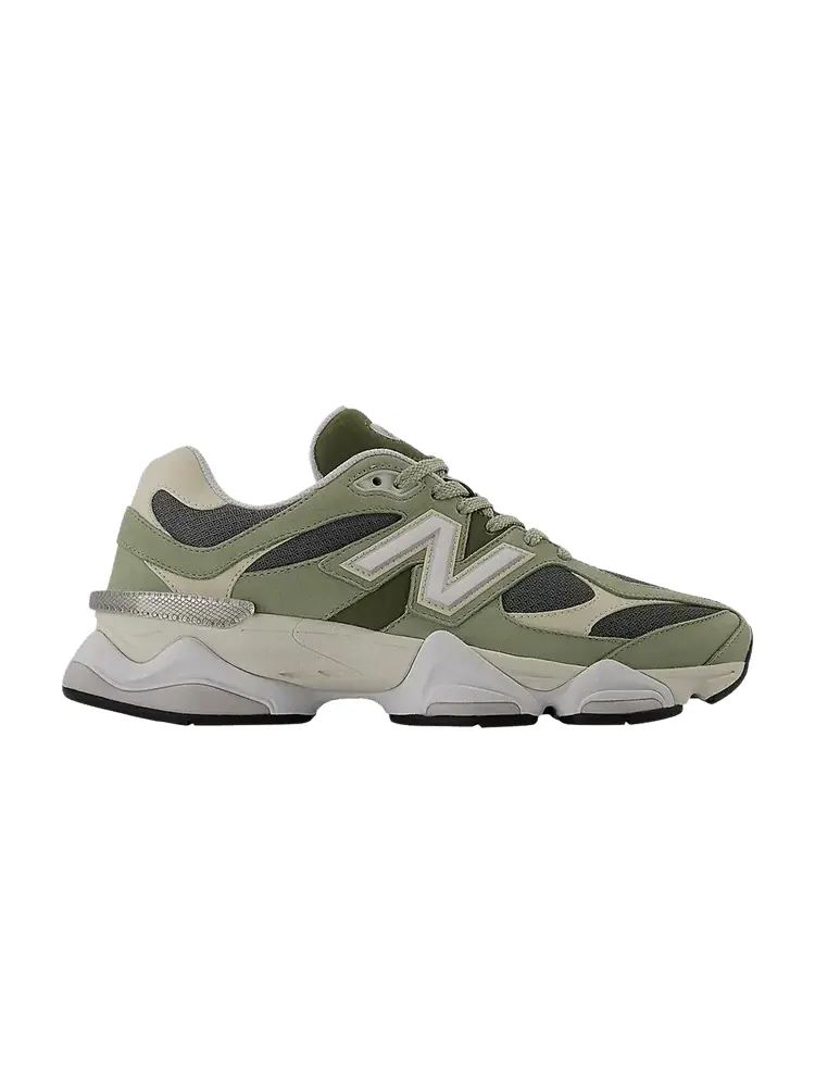 Кроссовки New Balance 9060 'Fall Suedes Pack - Olive' — изображение 1 из 1, зеленый