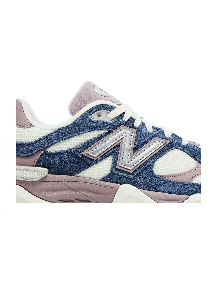 Кроссовки New Balance 9060 Navy Ice Wine — изображение 2 из 6, темно-синий винный