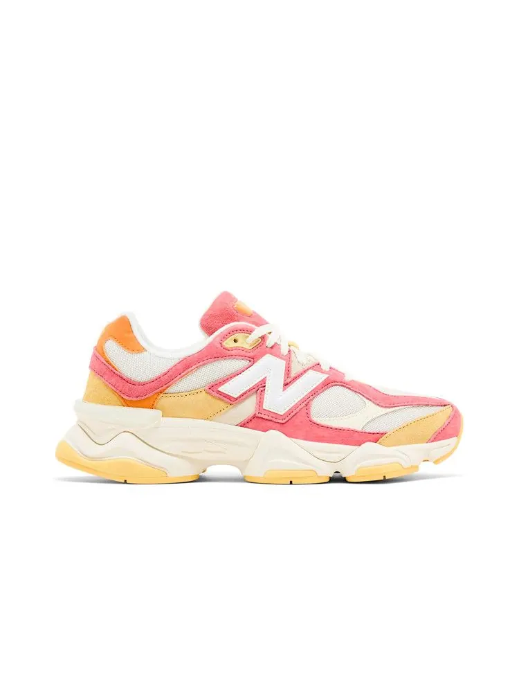 Кроссовки New Balance 9060 'Saturated Suedes Pack - Fluorescent' — изображение 2 из 9, красный