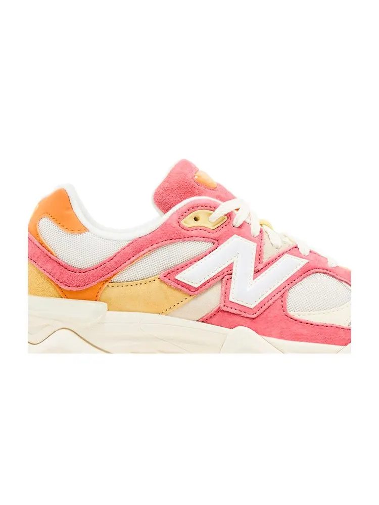 Кроссовки New Balance 9060 'Saturated Suedes Pack - Fluorescent' — изображение 3 из 9, красный