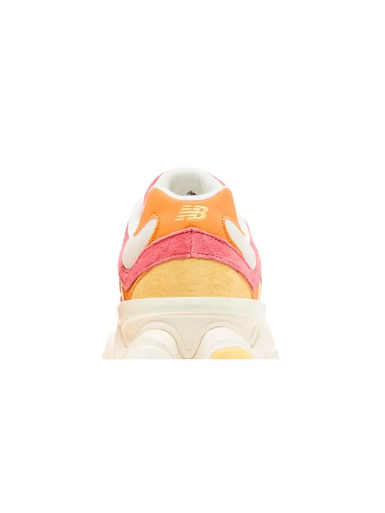 Кроссовки New Balance 9060 'Saturated Suedes Pack - Fluorescent' — изображение 8 из 9, красный