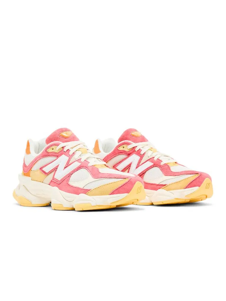 Кроссовки New Balance 9060 'Saturated Suedes Pack - Fluorescent' — изображение 9 из 9, красный