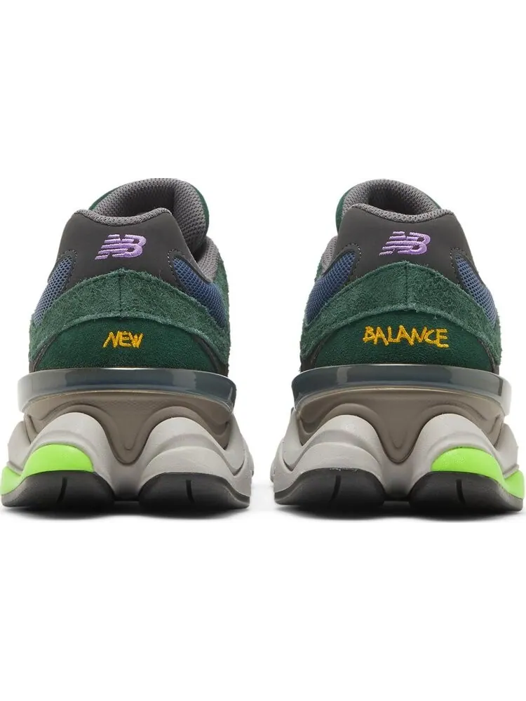 Кроссовки New Balance 9060 'Nightwatch Purple' — изображение 6 из 8, зеленый