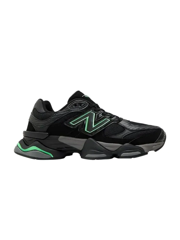 Кроссовки New Balance 9060 'Black Green' — изображение 1 из 1, черный