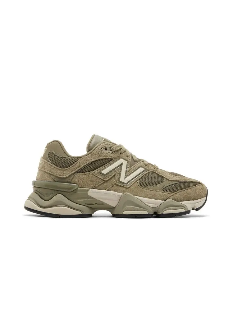 Кроссовки New Balance 9060 'Covert Green Dark Stoneware' — изображение 2 из 9, зеленый/темный
