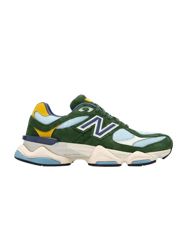 Кроссовки New Balance 9060 'Dark Alpine Green' — изображение 1 из 1, темный зеленый