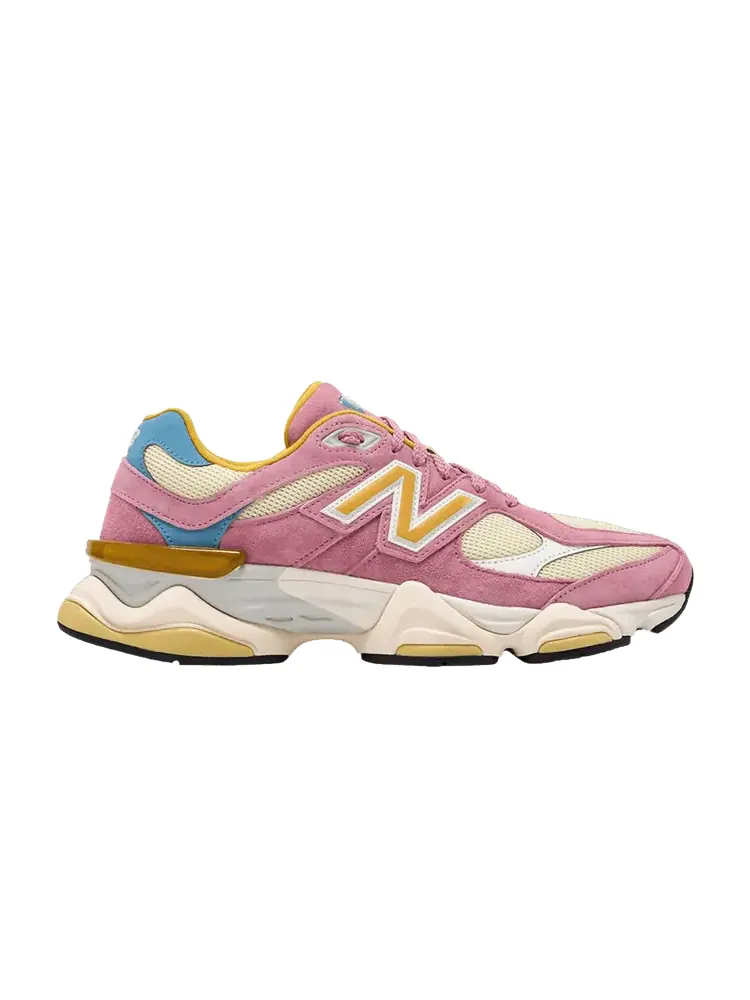Кроссовки New Balance 9060 'Pink Suede' — изображение 1 из 7, розовый