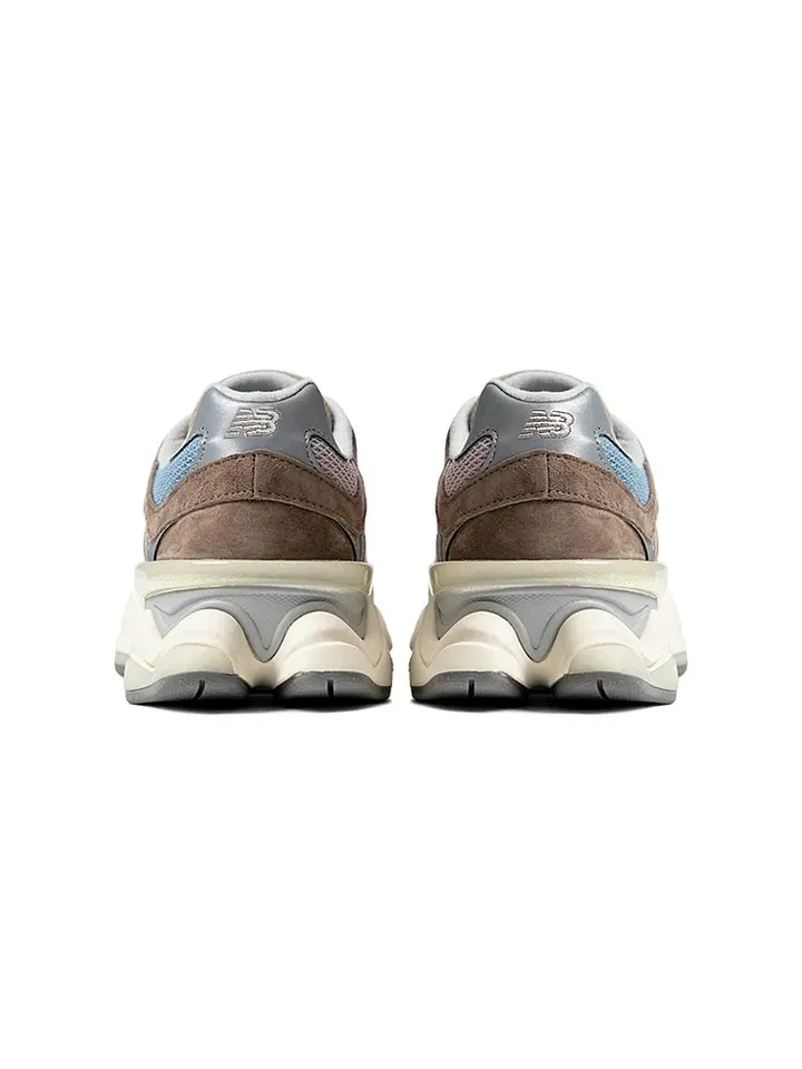 Кроссовки New Balance 9060: Коричнево-серый с голубым — изображение 4 из 6