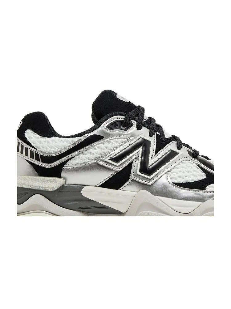 Кроссовки New Balance Shoe Palace x 9060 Metallic — изображение 2 из 6, серебристый